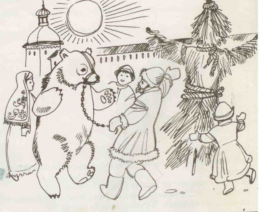 Рисунки Масленицы для срисовки ( фото): оригинальные картинки для детей в школу и детский сад