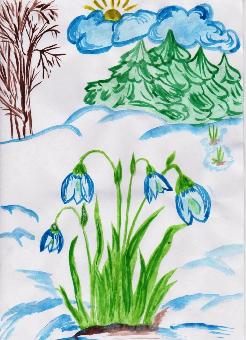 Окружающий мир 2 класс рисунок красота весны. Весенние рисунки. Ривесение рисунки.