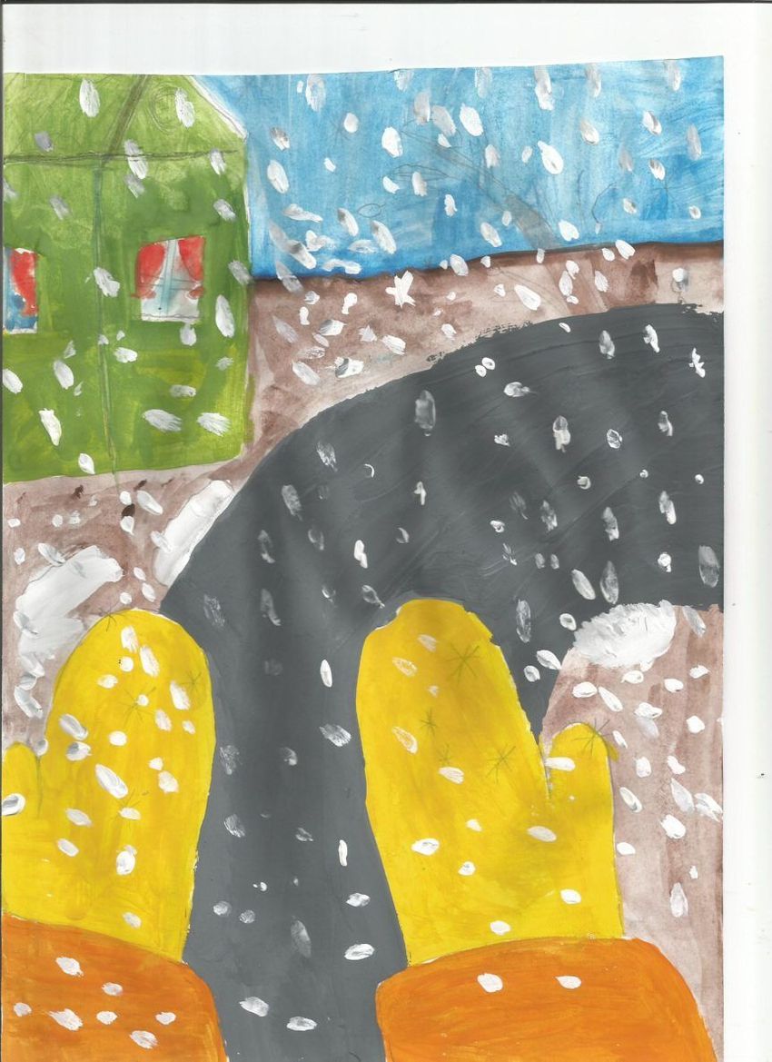 Рисунок 1 снега. Рисование первый снег. Рисование на тему первый снег. Иллюстрация на тему первый снег. Рисунок первого снега.