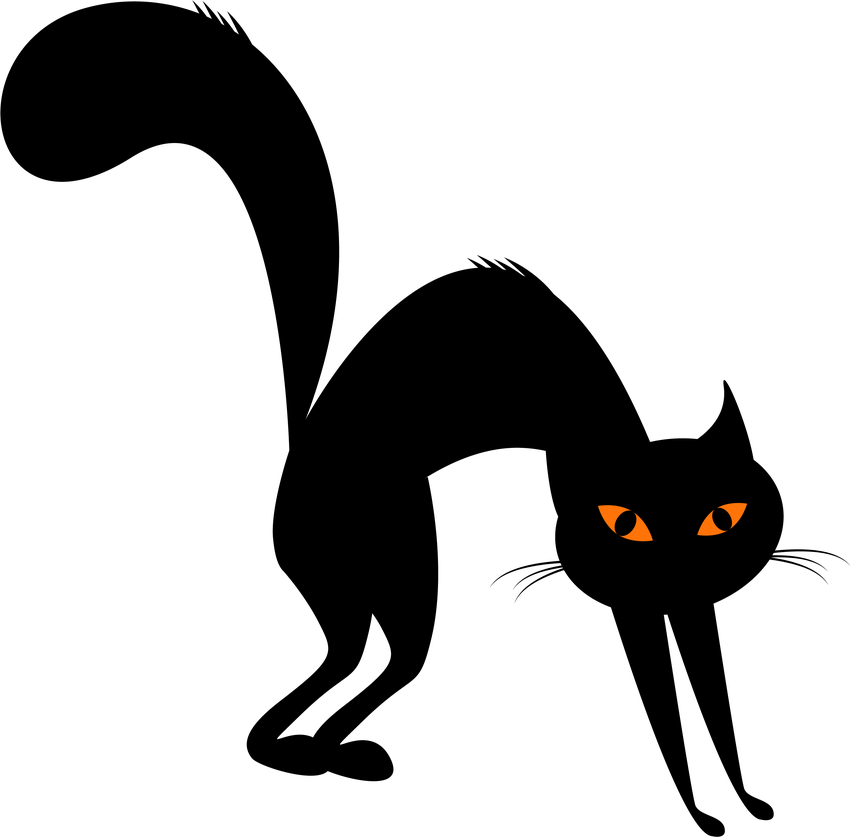 Рисунок черного кота