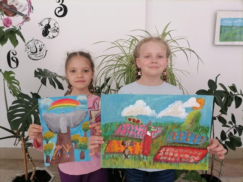 Рисунки на тему мир глазами детей