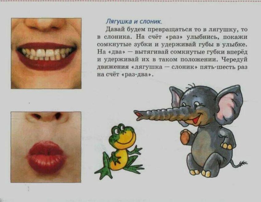 Артикуляционное упражнение улыбка трубочка Упражнения для губ артикуляционная гимнастика