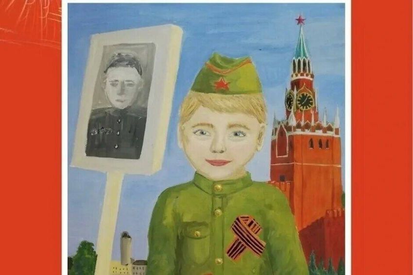 Рисунок на тему бессмертный полк Герои отечества рисунки