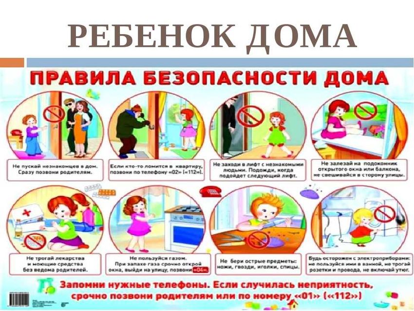 Правила безопасности дома