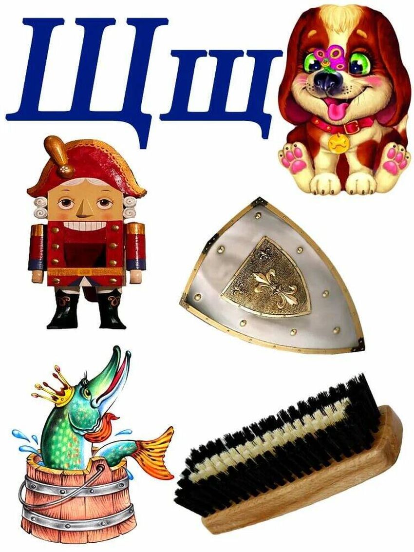 Слова со звуком щ