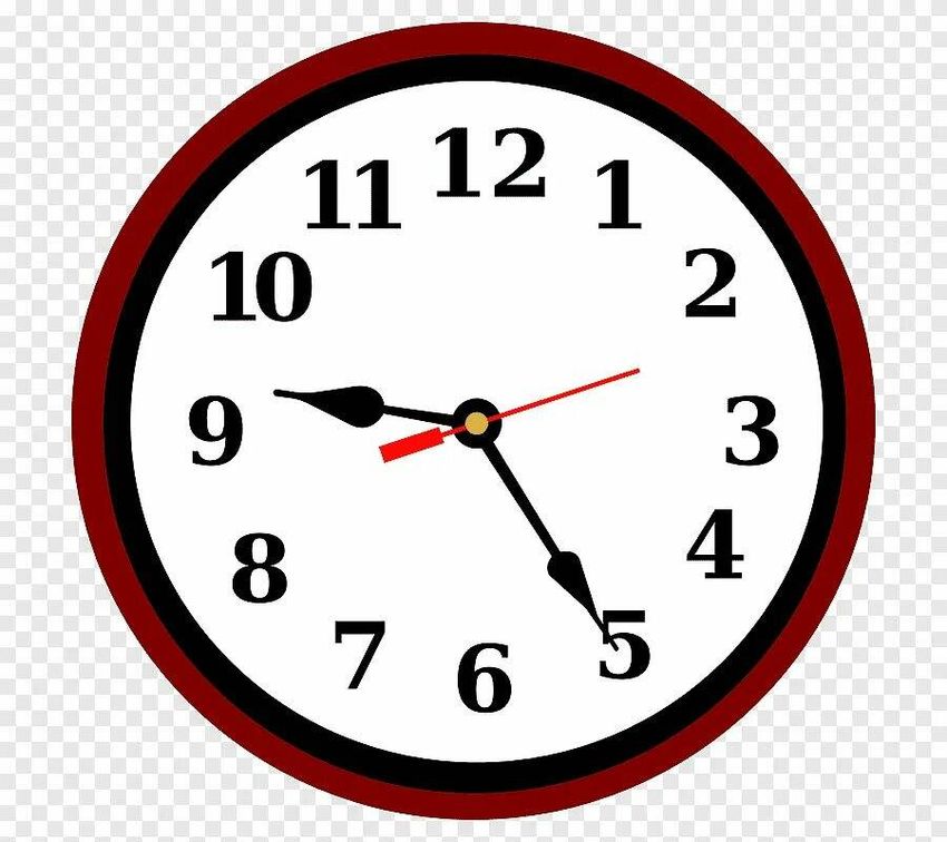 Часы 8:30