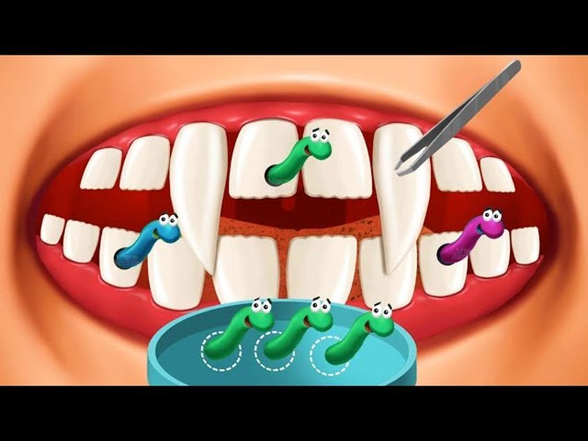 Микробы на зубах для детей