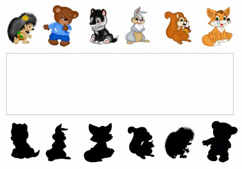 Найди тень Найди тень для детей