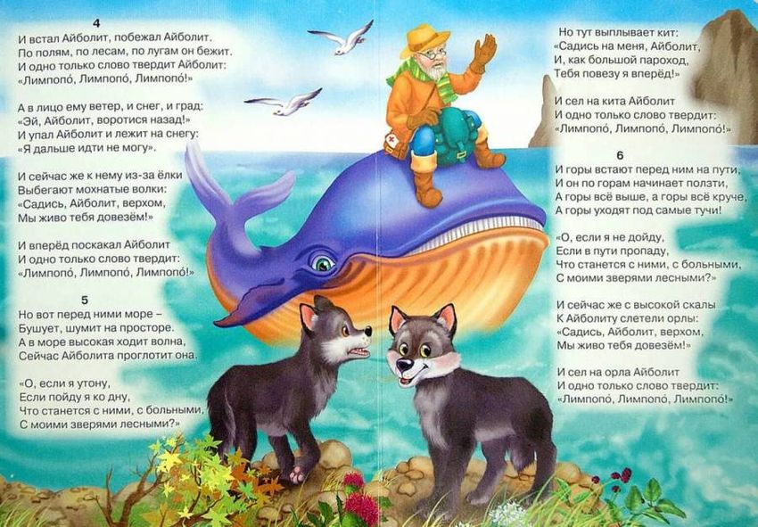 Чуковский к айболит