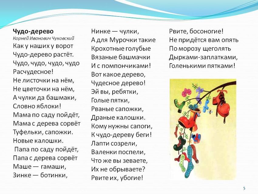 Чудо дерево чуковский Чудо дерево чуковский 1926