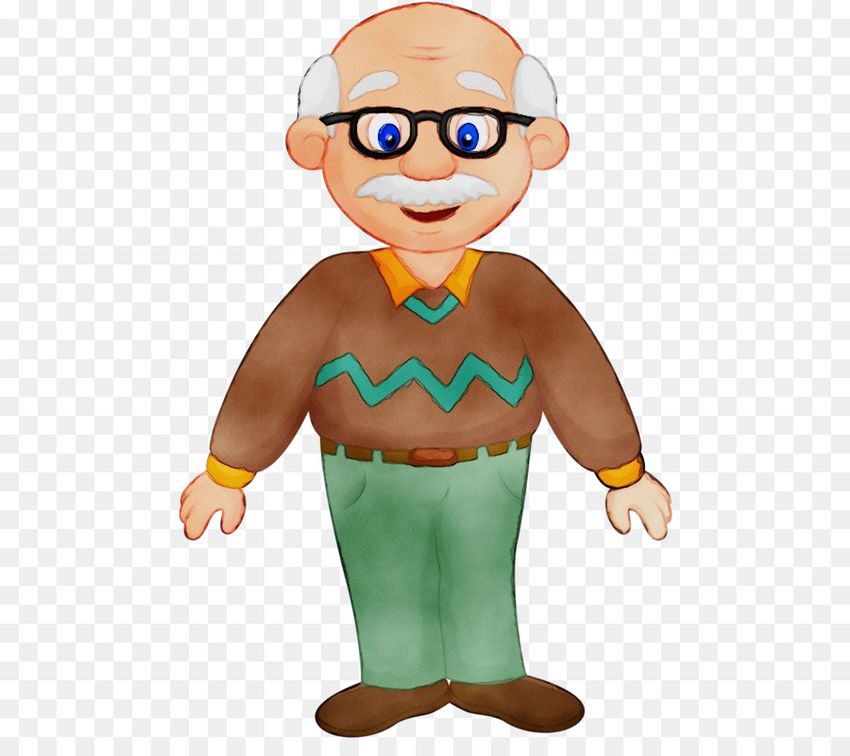 Дедушка рисунок для детей