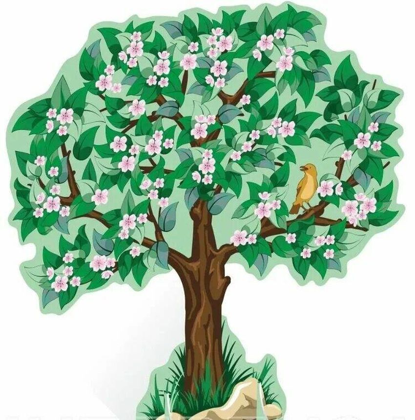 Дерево Весеннее дерево
