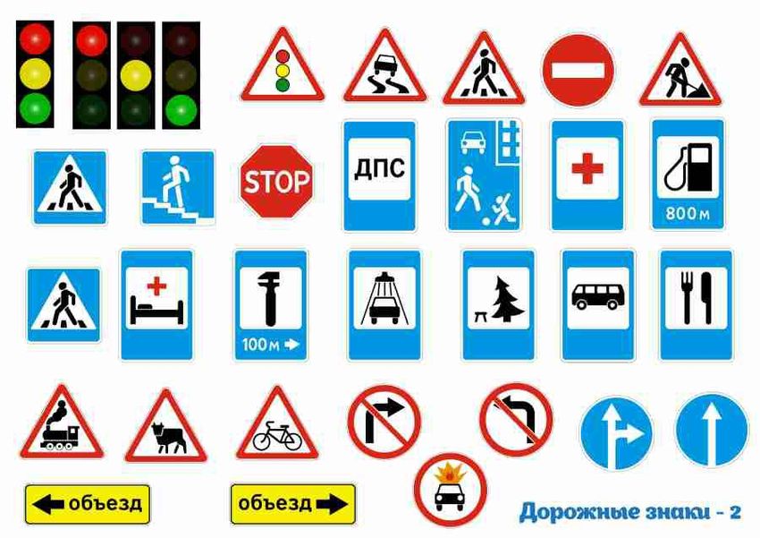 Знаки пдд