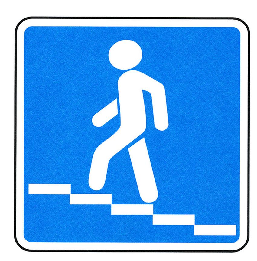 Знак подземного пешеходного перехода