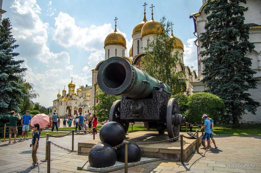 Москва царь пушка Царь пушка московский кремль