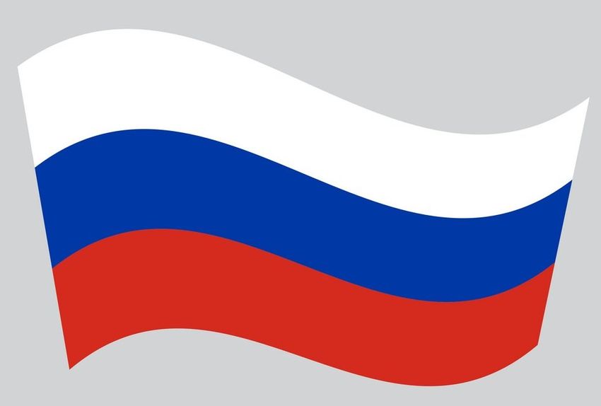 Флаг россии векторный