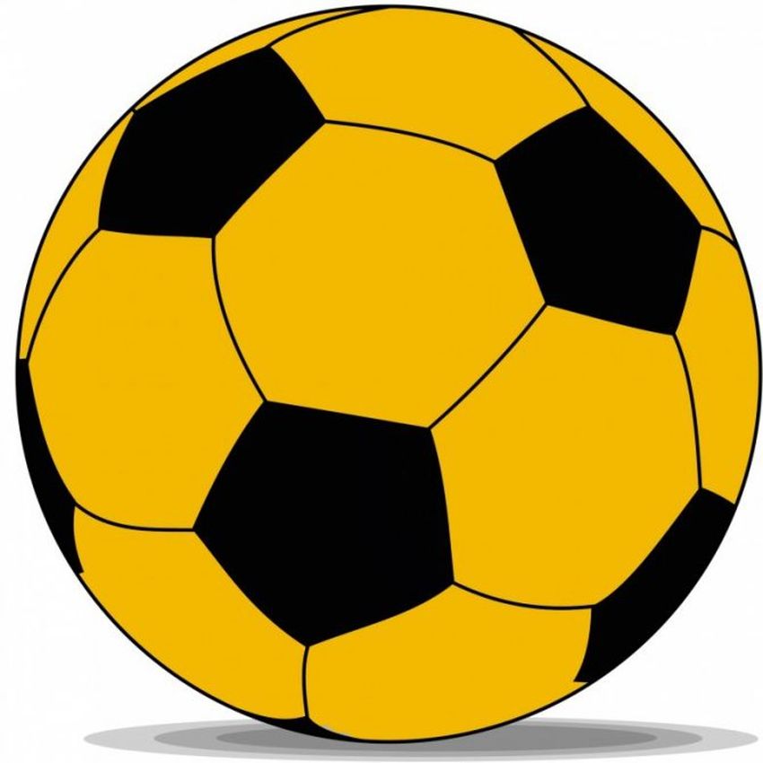 Рисунок мяча футбольного