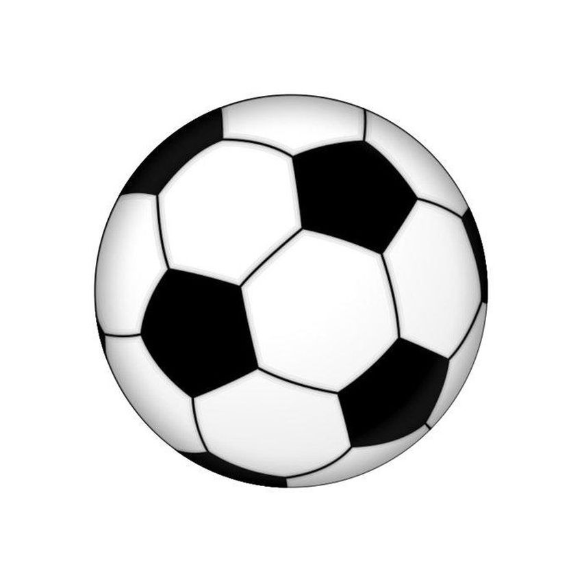 Вектор футбольный мяч