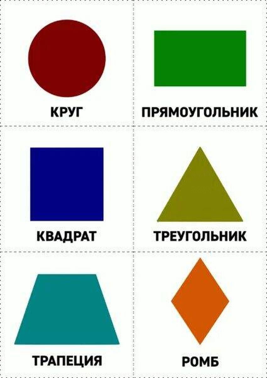 Фигуры круг квадрат треугольник