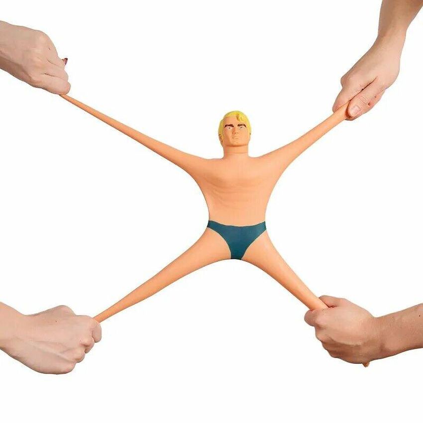 Stretch. тянущаяся фигурка мини-стретч армстронг. 35364 Стретч армстронг куклы