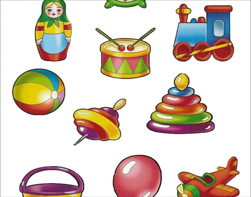Игрушки карточки для детей