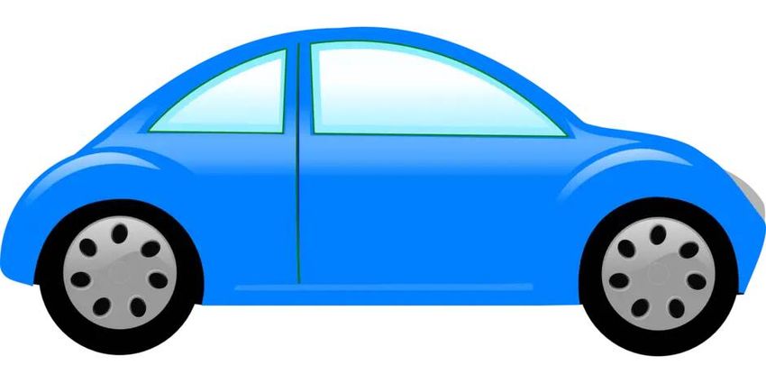Мультяшный автомобиль