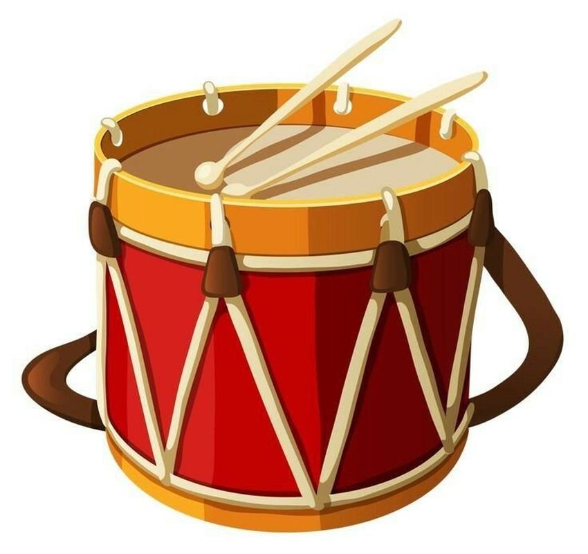 Музыкальный инструмент барабан