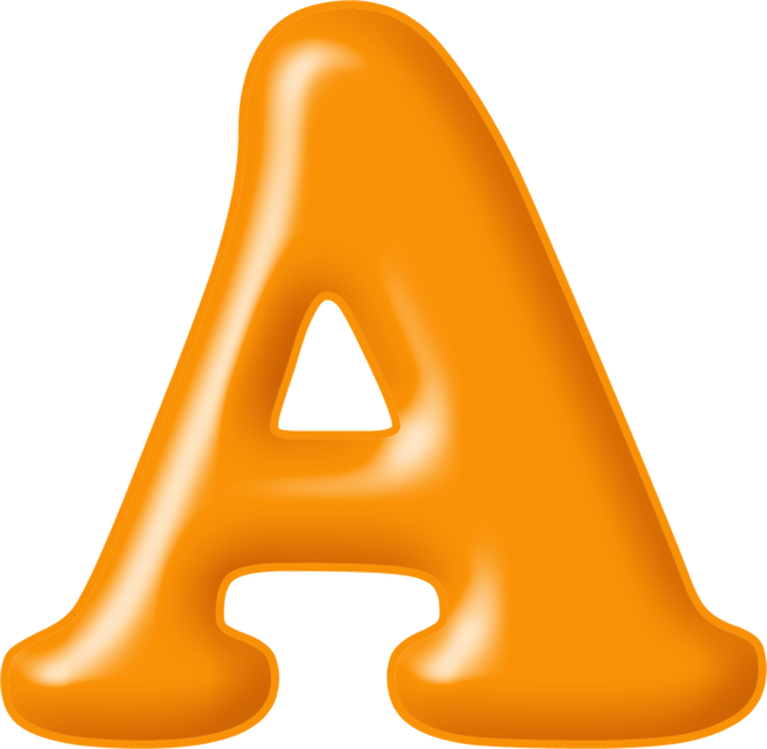 Цветные буквы алфавита