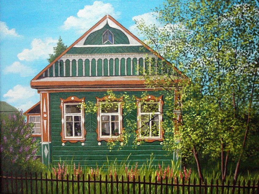 Деревенский дом