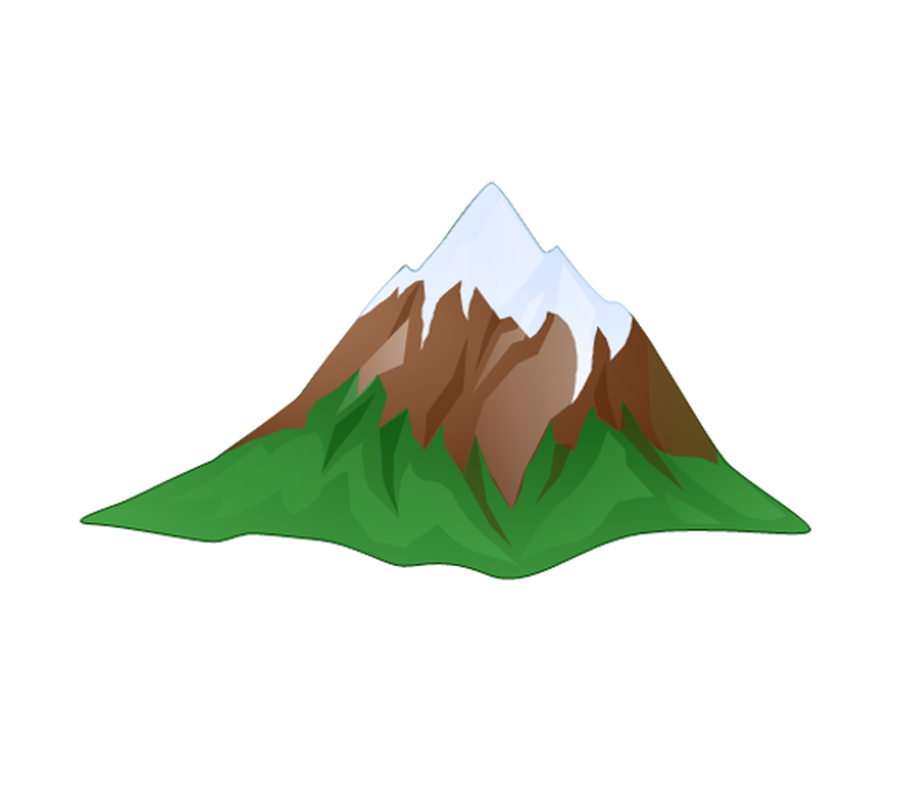 Гора мультяшная