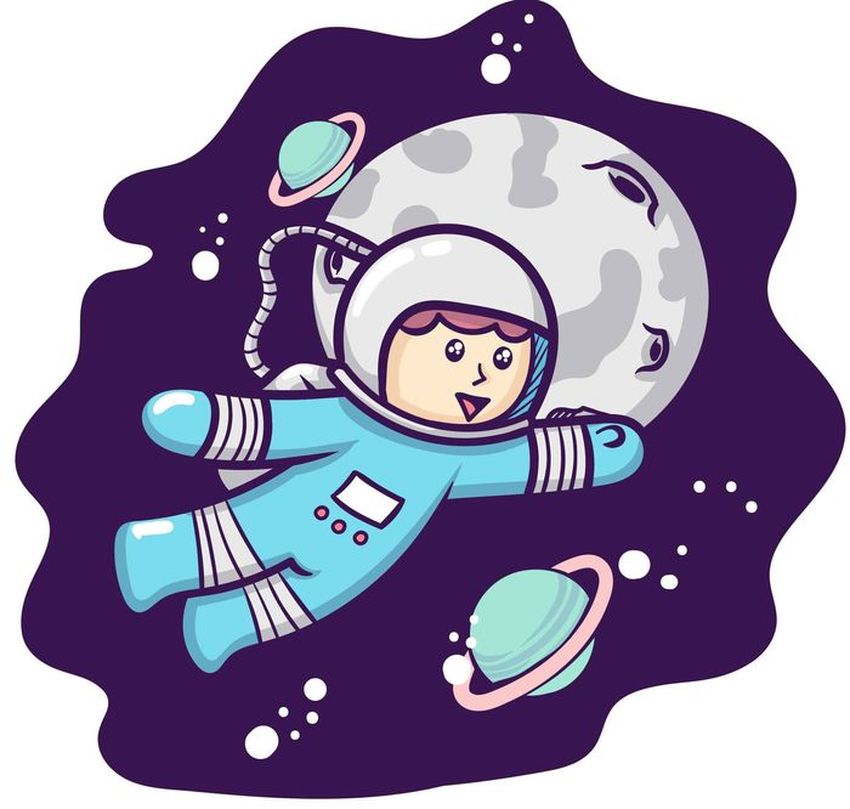 Рисунок космонавт