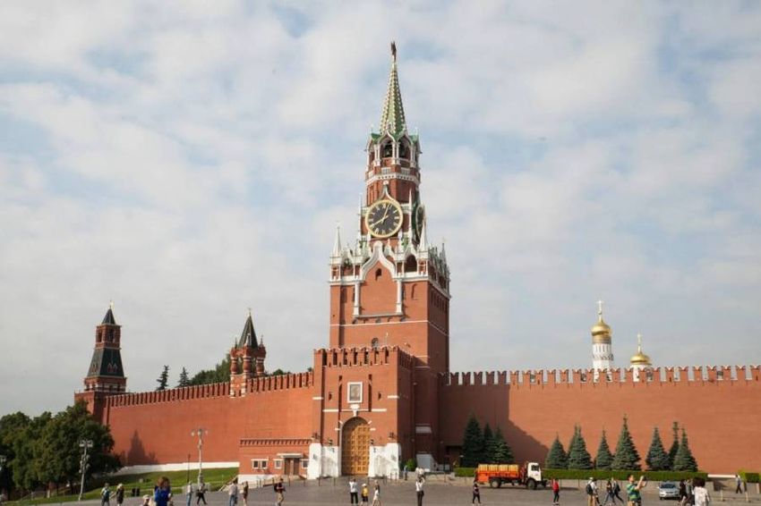 Спасская башня московский кремль