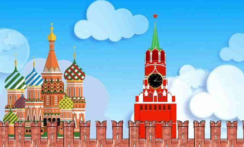 Кремль векторное изображение