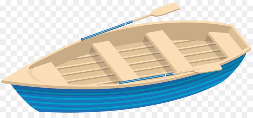Лодка без фона