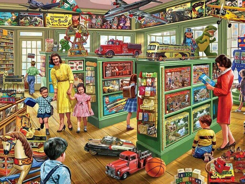 Магазин игрушек для детей