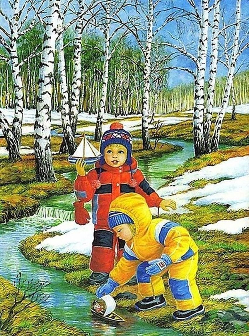 Весна для детей Весна для детей в детском саду