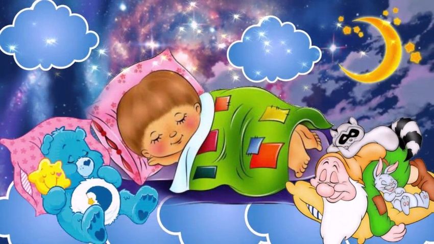 Ночь для детей Спокойной ночи с детьми