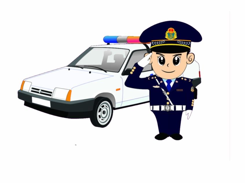 Полиция мультяшный