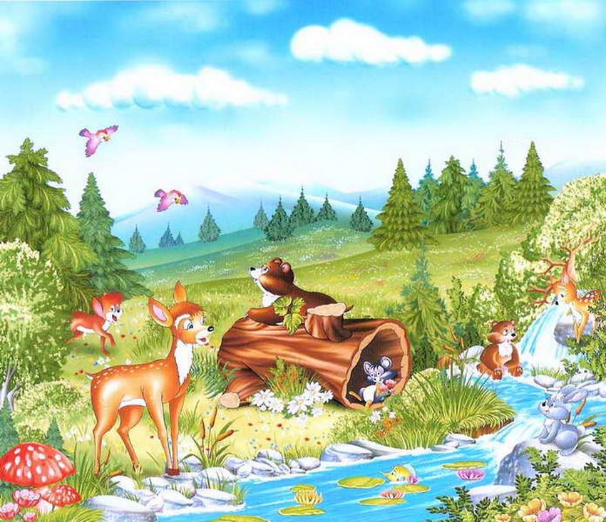 Русская народная сказка ручей и камень Русские народные сказки