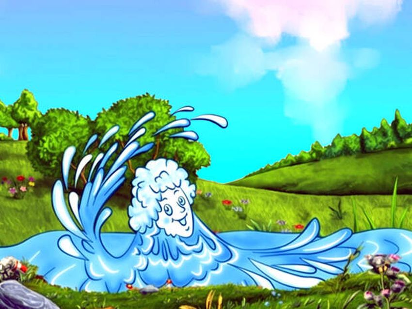 Ручеек Ручеек рисунок для детей