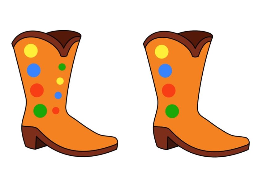 Сапоги рисунок для детей Сапоги мультяшные