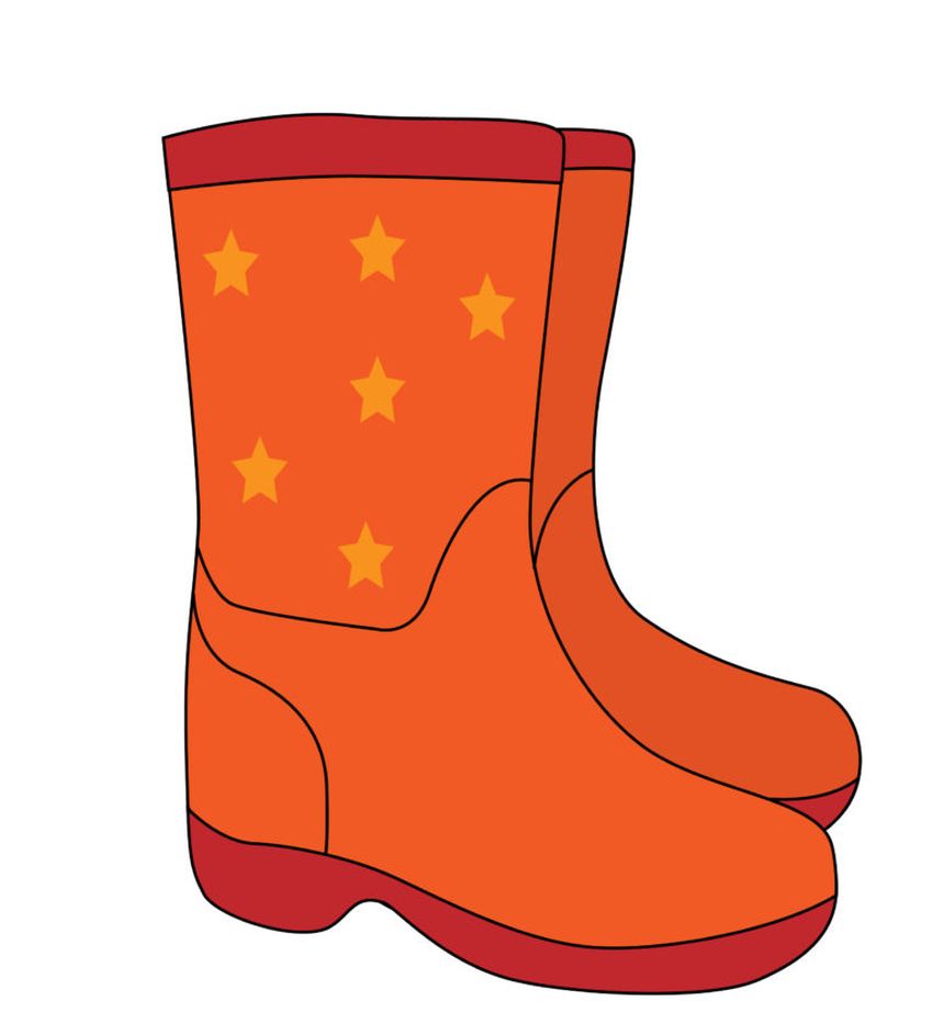 Сапоги рисунок для детей Сапоги на прозрачном фоне