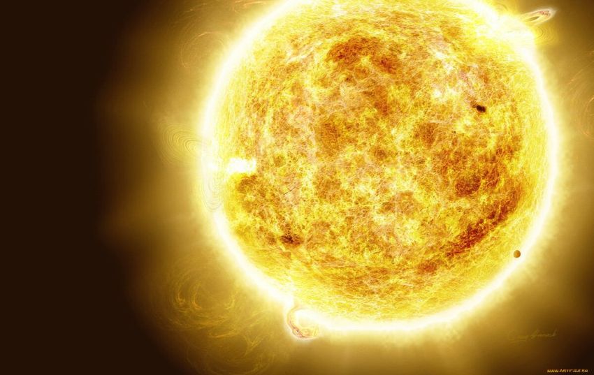 Солнце в космосе для детей Солнце единственная звезда солнечной системы