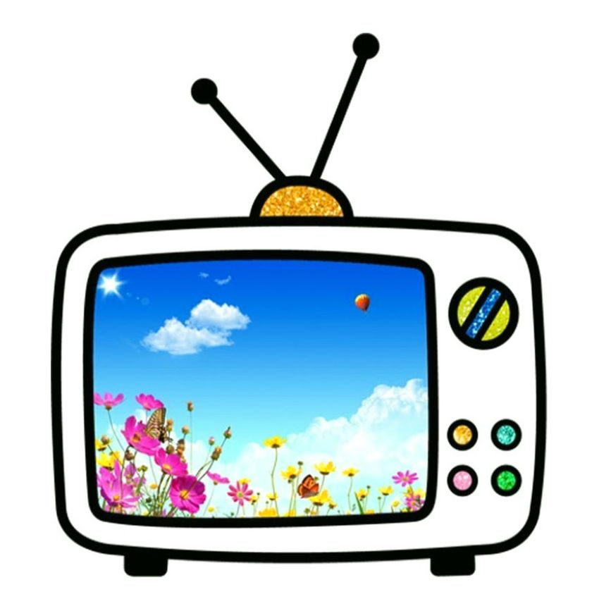 Рисунок телевизора для детей
