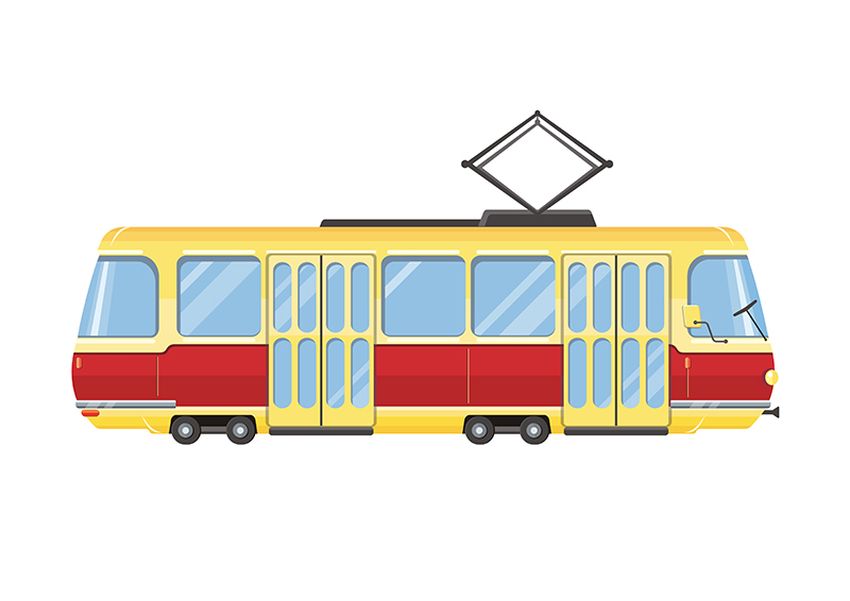 Трамвай для детей
