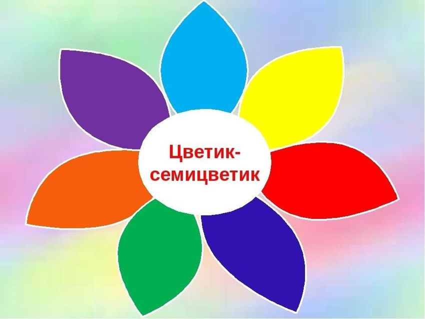 Цветик-семицветик Цветок семицветик