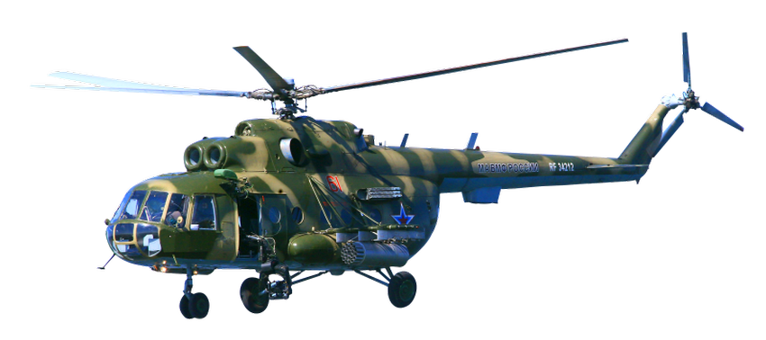 Военный вертолет ми 8