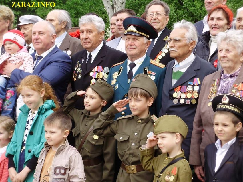 Ветераны с детьми Ветераны великой отечественной войны