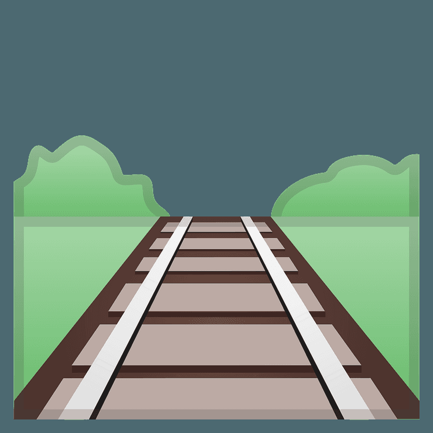 Железная дорога эмоджи