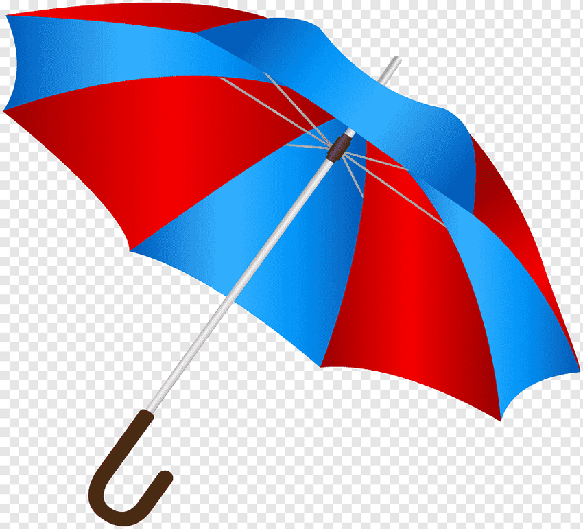 Зонт на прозрачном фоне Зонтик клипарт